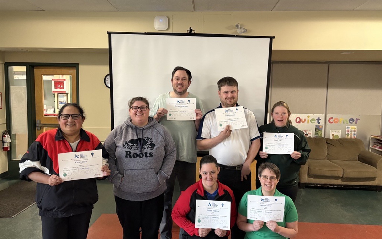 Health Heroes training